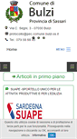 Mobile Screenshot of comune.bulzi.ss.it